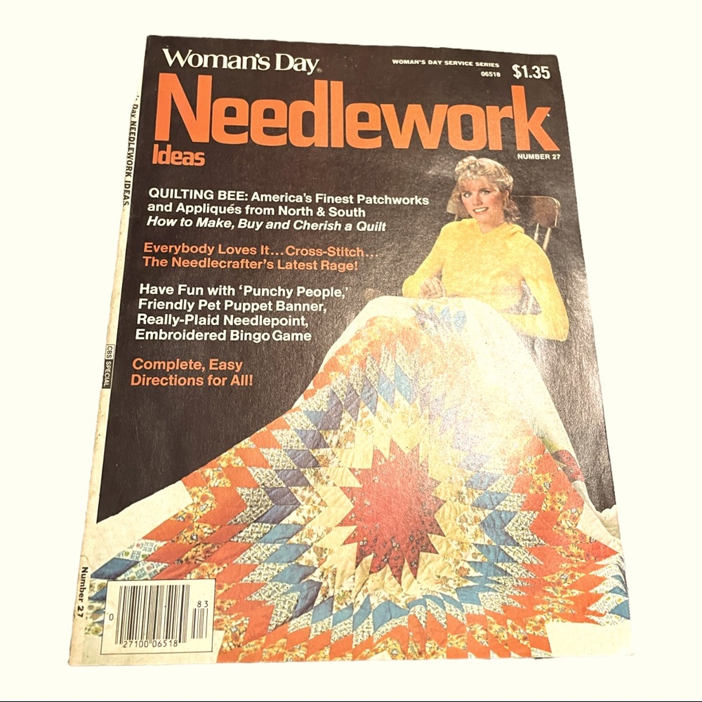 woman’s day needlework ideas magazine Number 27   September 1978